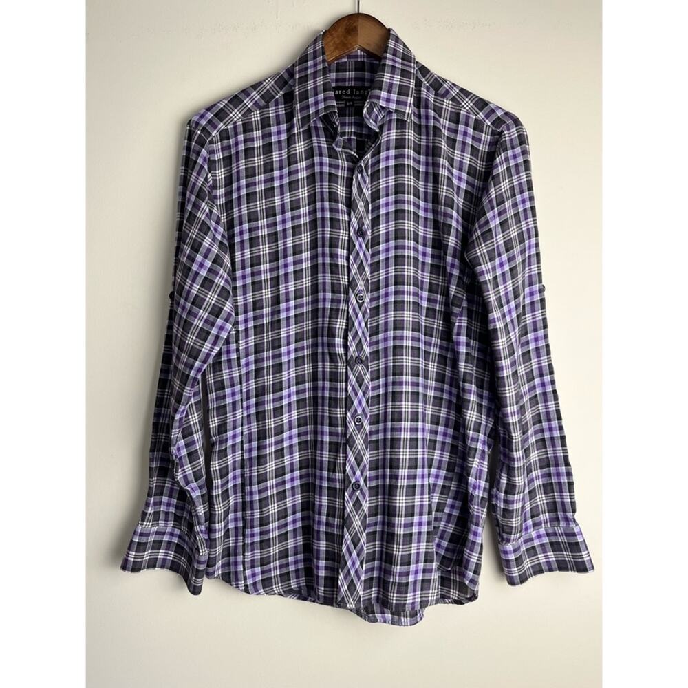 Jared Lang Plaid Light Flannel (size S)